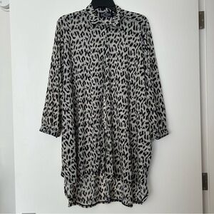 Evil Twin Semi Sheer Shirt Dress